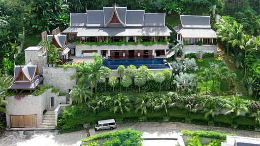 Villa Shambala Phuket Foto drone