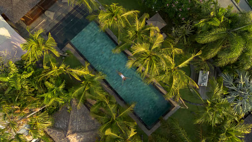 Villa Shambala Seminyak Drone pictures