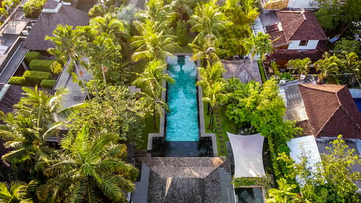 Villa Shambala Seminyak Drone pictures