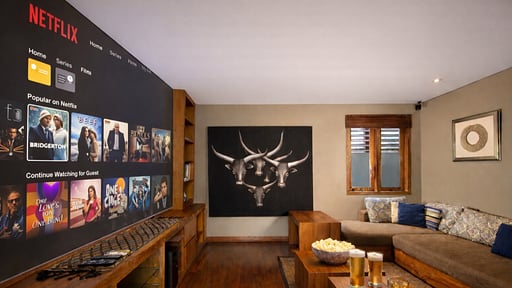 Villa Shambala Seminyak Media room