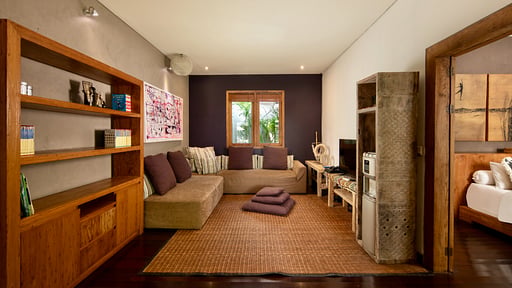 Villa Shambala Seminyak Living room 1