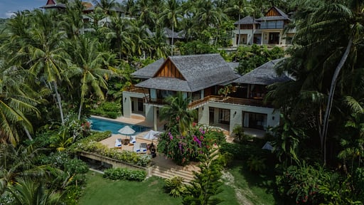 Villa Shanta Drohnen-Bilder