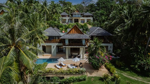 Villa Shanta Drohnen-Bilder