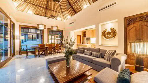 Villa Shanti Jimbaran Wohnbereich