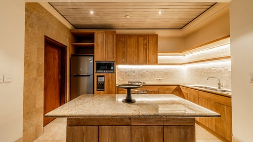 Villa Shanti Jimbaran Küche