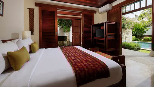 Villa Shanti Jimbaran Schlafzimmer 2