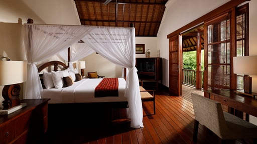 Villa Shanti Jimbaran Schlafzimmer 1