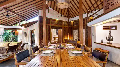 Villa Shantika Salle à manger