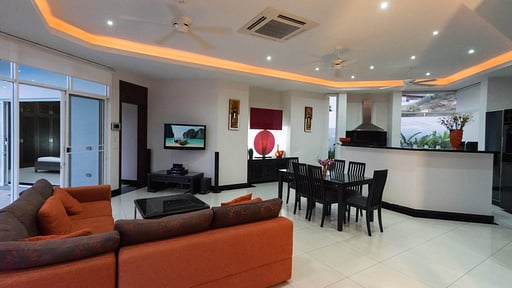 Villa Siam Noi Living room