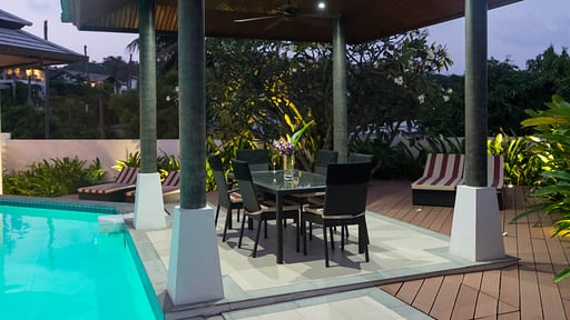 Villa Siam Noi Dining area