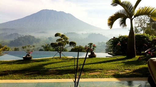 Villa Sidemen Swimming pool