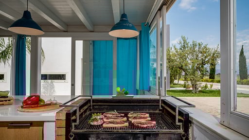 Villa Sikelia BBQ-Ausrüstung