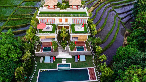 Silversand Villa Drone pictures
