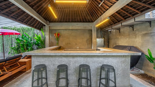 Villa Simpatico Outdoor bar