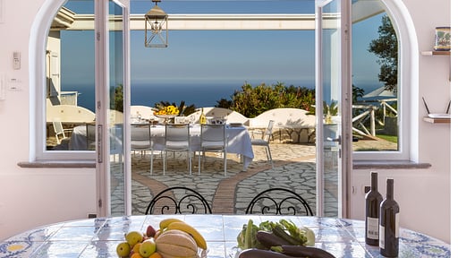 Villa Sirenusa Zona pranzo