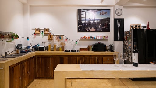 Villa Siriwimal Кухня