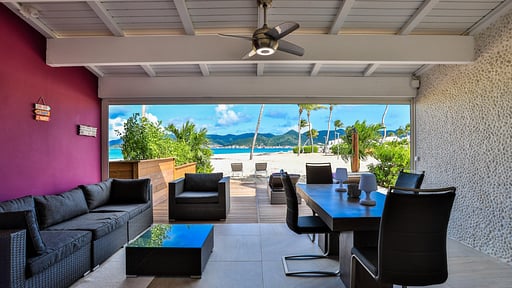 Villa Ski Beach Terrasse/Veranda