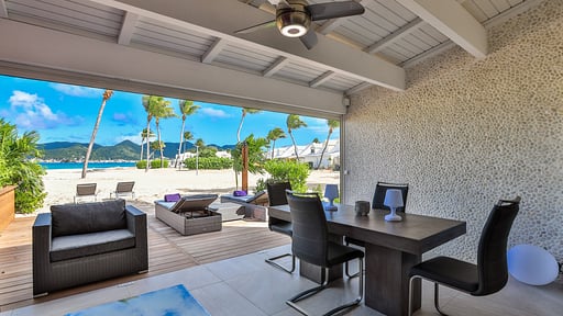 Villa Ski Beach Terrasse/Veranda