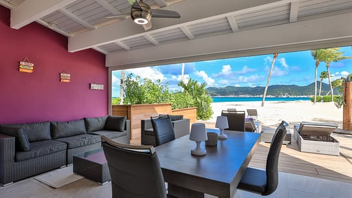 Villa Ski Beach Terrasse/Veranda