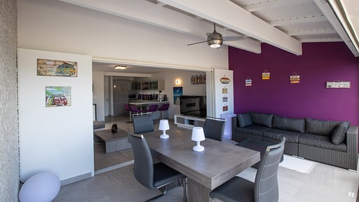 Villa Ski Beach Terrasse/Veranda