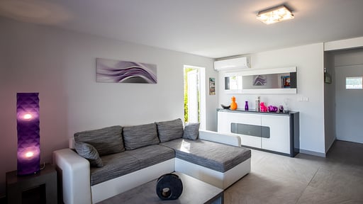 Villa Ski Beach Wohnbereich