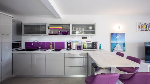 Villa Ski Beach Küche