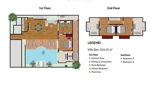 Villa Sky Li Floor plan