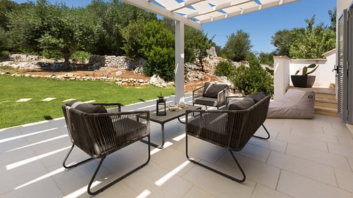 Villa Sogno Bianco Terras/Veranda