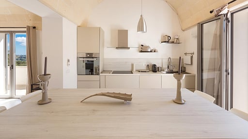 Villa Sogno Bianco Eethoek