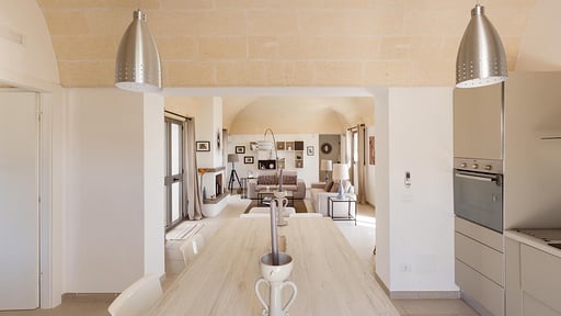 Villa Sogno Bianco Eethoek