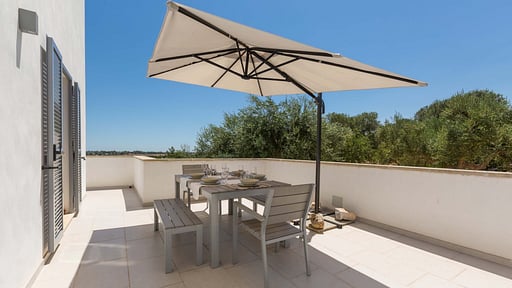 Villa Sogno Bianco Terras/Veranda