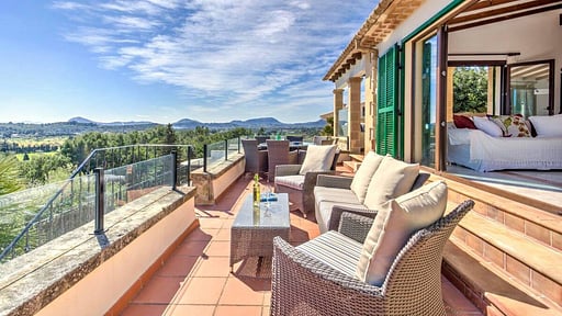 Villa Sol Naixent Terrace/Veranda