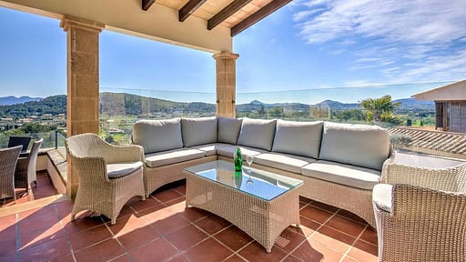 Villa Sol Naixent Terrace/Veranda