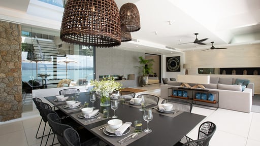 Villa Solaris Dining area