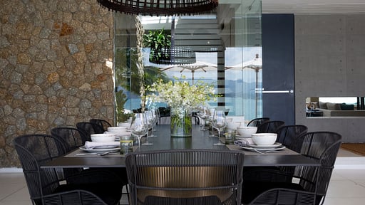 Villa Solaris Dining area