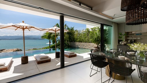 Villa Solaris Dining area