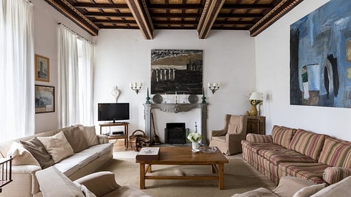 Villa Soldani Living room 1