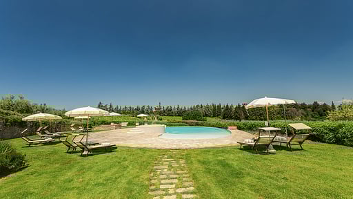 Villa Sole del Chianti Zwembad