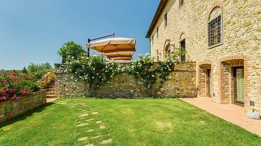 Villa Sole del Chianti Garden