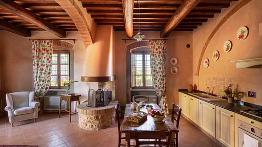Villa Sole del Chianti Kitchen