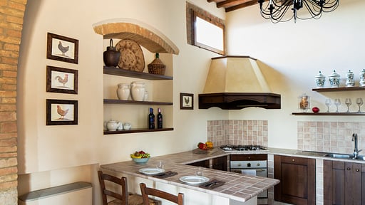 Villa Sole del Chianti Kitchen