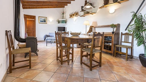 Villa S'Olivaret Dining area
