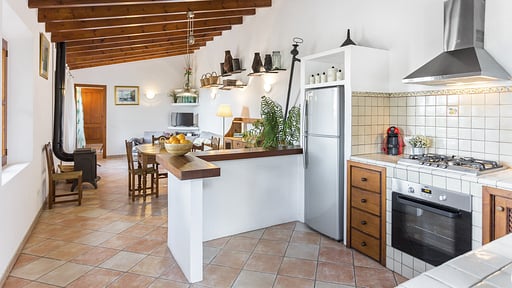 Villa S'Olivaret Kitchen