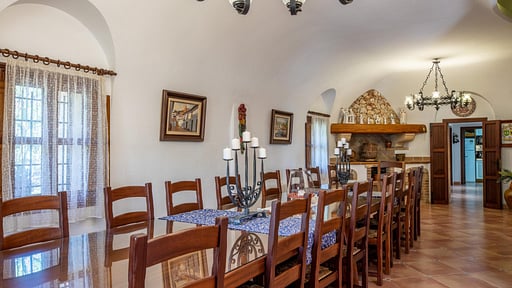 Villa Soliventia Dining area