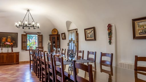 Villa Soliventia Dining area