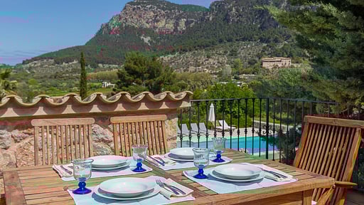 Villa Son Beltran Valldemossa Terrasse