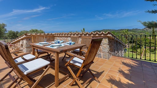 Villa Son Beltran Valldemossa Terrasse