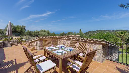 Villa Son Beltran Valldemossa Terrasse