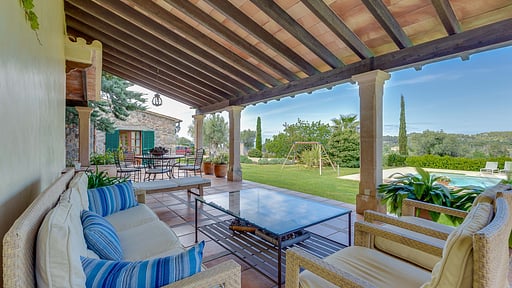 Villa Son Beltran Valldemossa Terrasse
