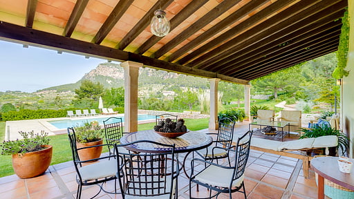 Villa Son Beltran Valldemossa Terrasse